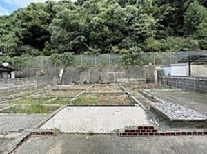 北九州市門司区城山町、土地の前面道路を含む現地写真画像です