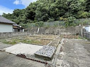 北九州市門司区城山町、土地の前面道路を含む現地写真画像です