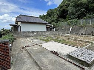 北九州市門司区城山町、土地の前面道路を含む現地写真画像です
