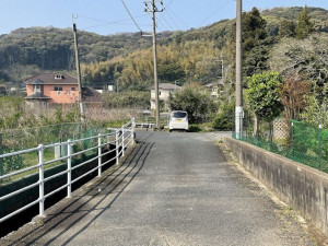 北九州市門司区白野江、土地の前面道路を含む現地写真画像です