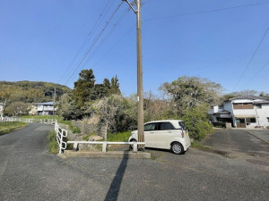 北九州市門司区白野江、土地の前面道路を含む現地写真画像です