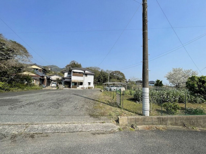 北九州市門司区白野江、土地の前面道路を含む現地写真画像です