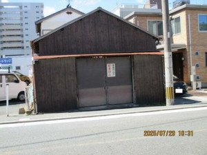 北九州市門司区東門司、土地の前面道路を含む現地写真画像です