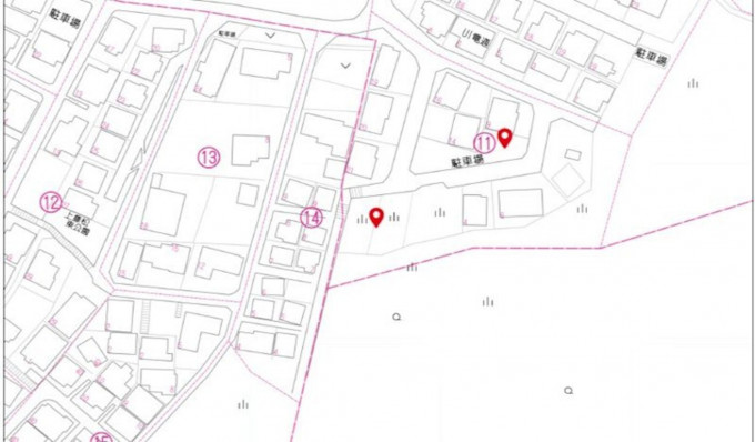 北九州市門司区緑ケ丘、土地の地図画像です