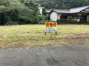 北九州市門司区大字大積、土地の前面道路を含む現地写真画像です