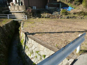 北九州市門司区鳴竹、土地の前面道路を含む現地写真画像です