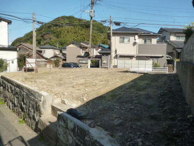 北九州市門司区田野浦、土地の前面道路を含む現地写真画像です