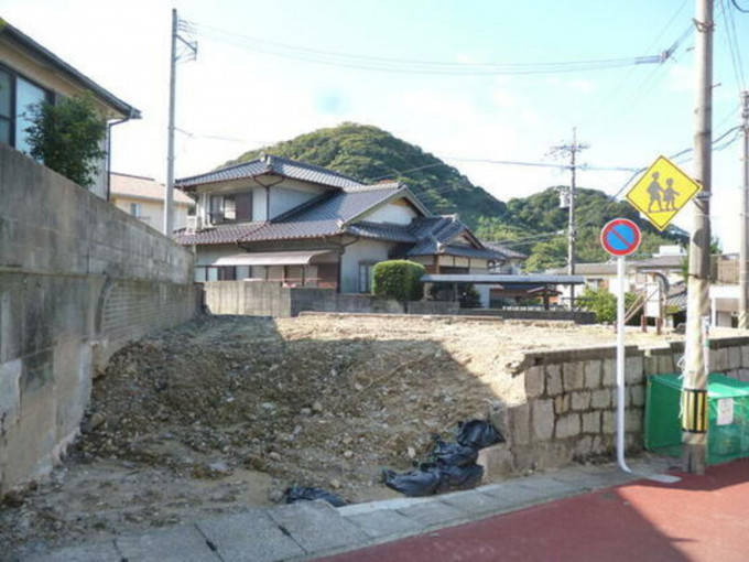 北九州市門司区田野浦、土地の前面道路を含む現地写真画像です
