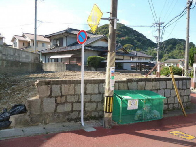 北九州市門司区田野浦、土地の前面道路を含む現地写真画像です