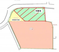 北九州市門司区柳町、土地の間取り画像です