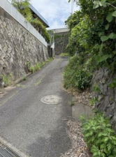 北九州市門司区寺内、土地の前面道路を含む現地写真画像です