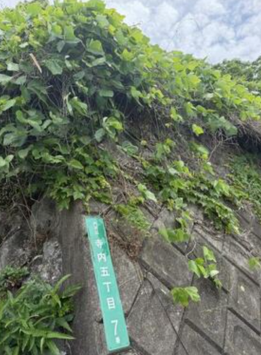 北九州市門司区寺内、土地の前面道路を含む現地写真画像です