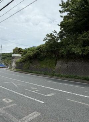 北九州市門司区寺内、土地の前面道路を含む現地写真画像です