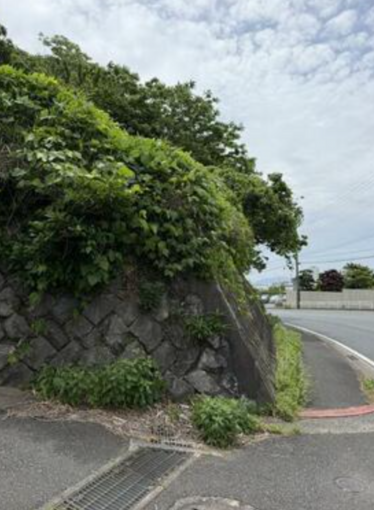 北九州市門司区寺内、土地の前面道路を含む現地写真画像です