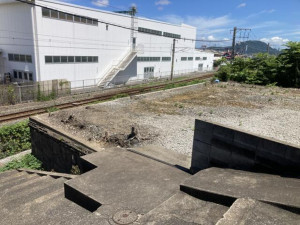 北九州市門司区葛葉、土地の前面道路を含む現地写真画像です