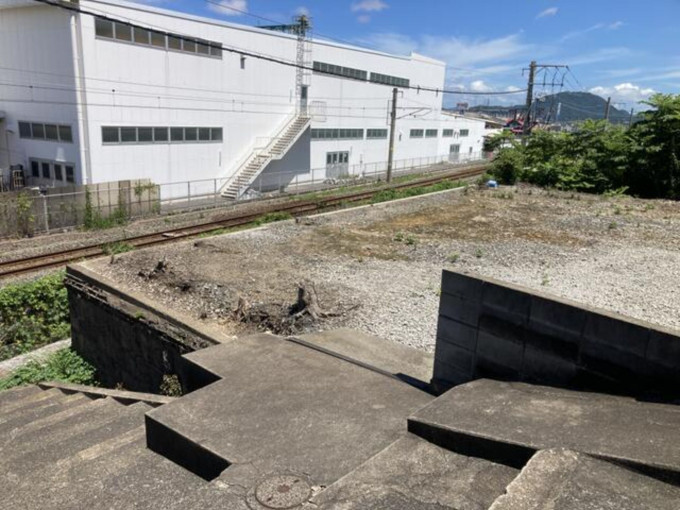 北九州市門司区葛葉、土地の前面道路を含む現地写真画像です