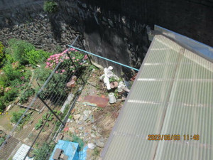 北九州市門司区上本町、土地のバルコニー画像です