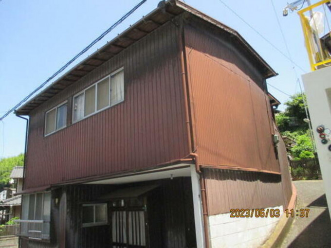 北九州市門司区上本町、土地の前面道路を含む現地写真画像です