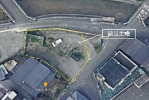 北九州市門司区吉志、土地の前面道路を含む現地写真画像です