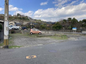 北九州市門司区吉志、土地の前面道路を含む現地写真画像です
