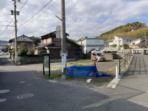 北九州市門司区吉志、土地の前面道路を含む現地写真画像です