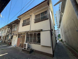 北九州市門司区浜町、土地の前面道路を含む現地写真画像です