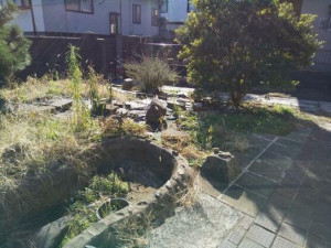 北九州市門司区清見、土地の前面道路を含む現地写真画像です