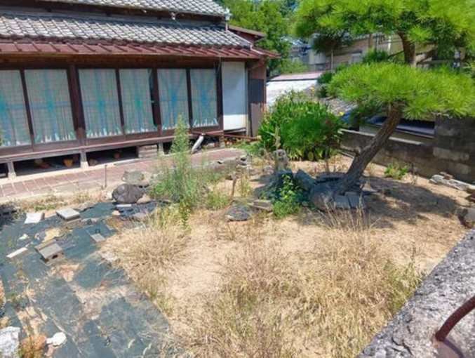 北九州市門司区清見、土地の前面道路を含む現地写真画像です