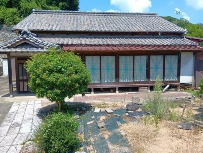 北九州市門司区清見、土地の前面道路を含む現地写真画像です