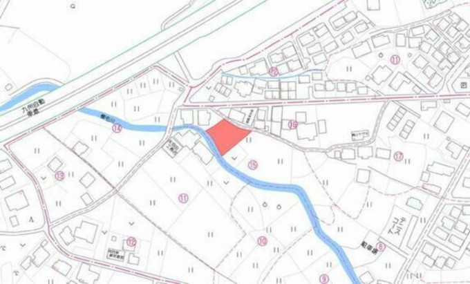 北九州市門司区吉志、土地の間取り画像です