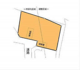 北九州市門司区大里東、土地の間取り画像です