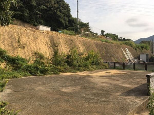 北九州市門司区大里東、土地の前面道路を含む現地写真画像です
