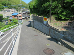 北九州市門司区東門司、土地の前面道路を含む現地写真画像です