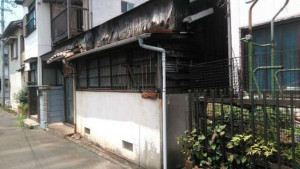 北九州市門司区黄金町、土地の前面道路を含む現地写真画像です
