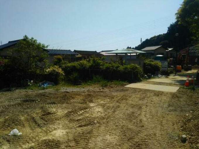 北九州市門司区大字畑、土地の前面道路を含む現地写真画像です