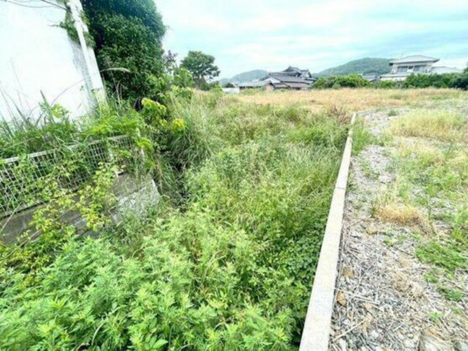 北九州市門司区吉志、土地の前面道路を含む現地写真画像です