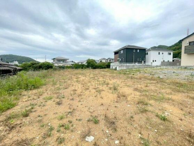 北九州市門司区吉志、土地の前面道路を含む現地写真画像です