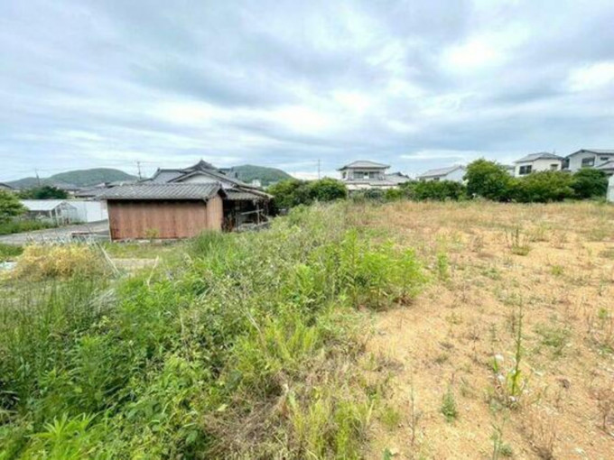 北九州市門司区吉志、土地の前面道路を含む現地写真画像です
