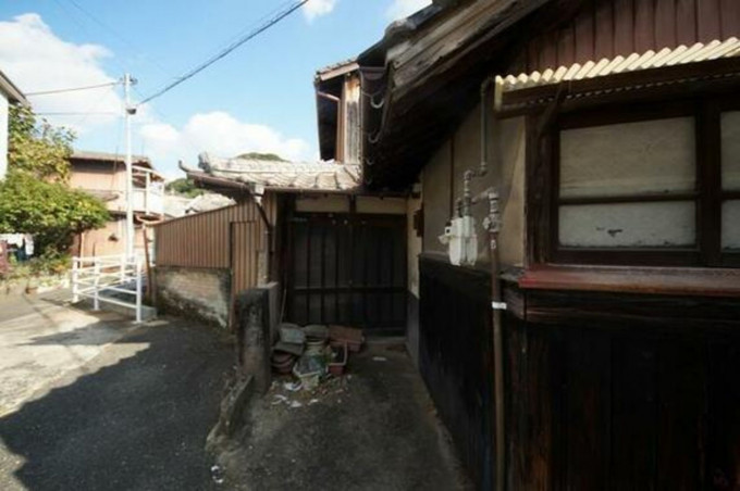 北九州市門司区田野浦、土地の前面道路を含む現地写真画像です