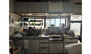 北九州市門司区白野江、中古一戸建てのキッチン画像です