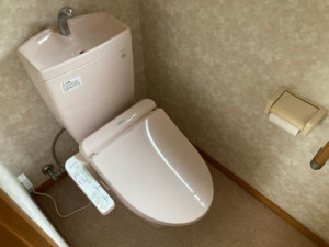 北九州市門司区丸山、中古一戸建てのトイレ画像です