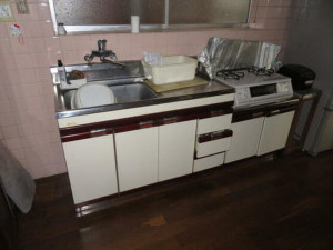 北九州市門司区東門司、中古一戸建てのキッチン画像です