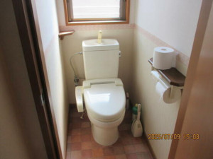 北九州市門司区大字柄杓田、中古一戸建てのトイレ画像です