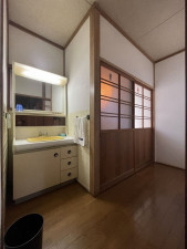 北九州市門司区大字柄杓田、中古一戸建ての洗面画像です