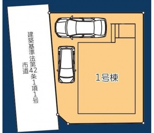 北九州市門司区光町、新築一戸建ての間取り画像です