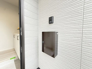 北九州市門司区別院、新築一戸建ての玄関画像です