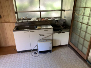 北九州市門司区谷町、中古一戸建てのキッチン画像です