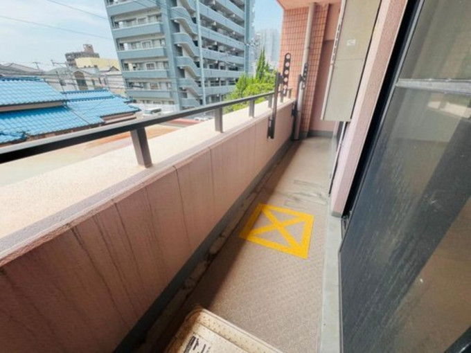 北九州市門司区高田、中古マンションのバルコニー画像です