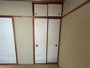 北九州市門司区泉ケ丘、中古マンションの収納画像です