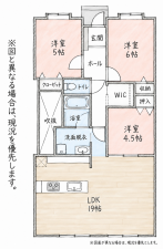 北九州市門司区社ノ木、中古マンションの間取り画像です